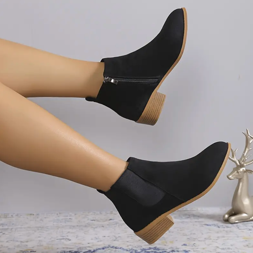 痛み軽減の女性用チェルシーブーツ