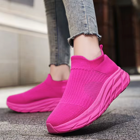 厚底スタイリッシュなレディース整形外科スニーカー